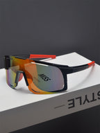 Oversized Shield Sports Sunglasses
