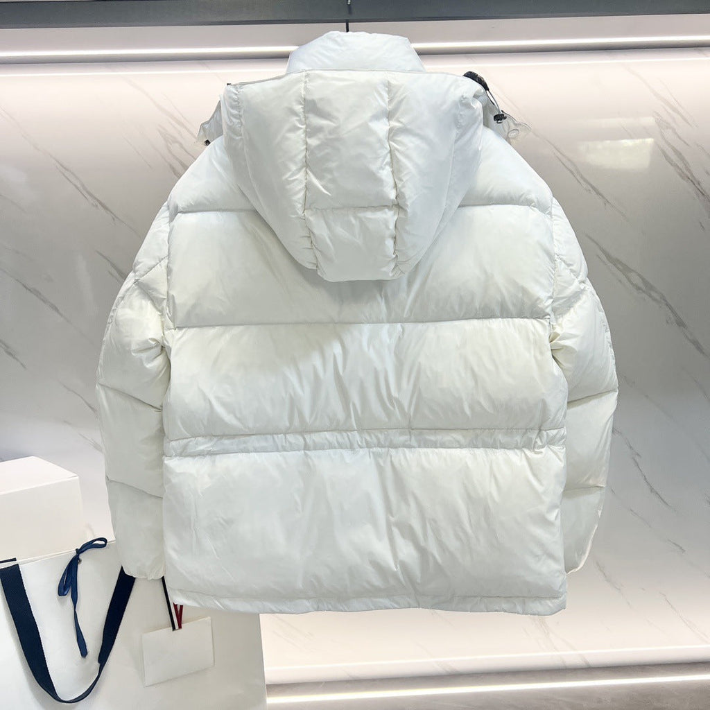 White P Puffer Jacket