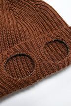 Beanie Hat with Integrated Goggles