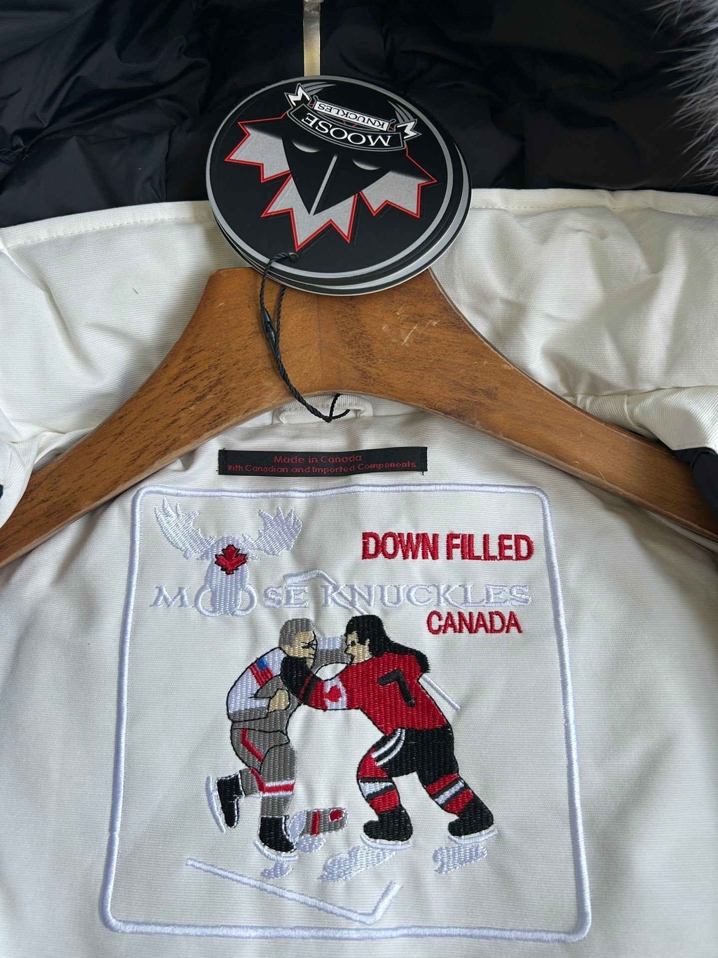 Fur-Hood Puffer Jacket