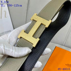 Iconic Reversible Leather Belt