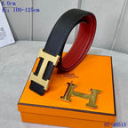 Iconic Reversible Leather Belt
