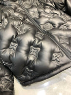 Luxury Black Puffer Jacket