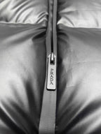 Glossy Hooded Down Puffer