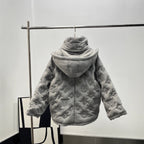 Textured Puffer Jacket