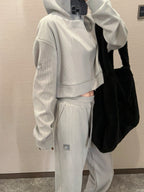 Corduroy Two-Piece Lounge Set