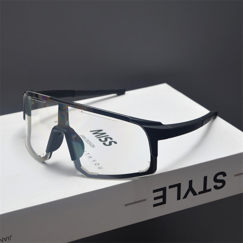 Oversized Shield Sports Sunglasses