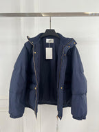 Navy Cel Puffer Jacket