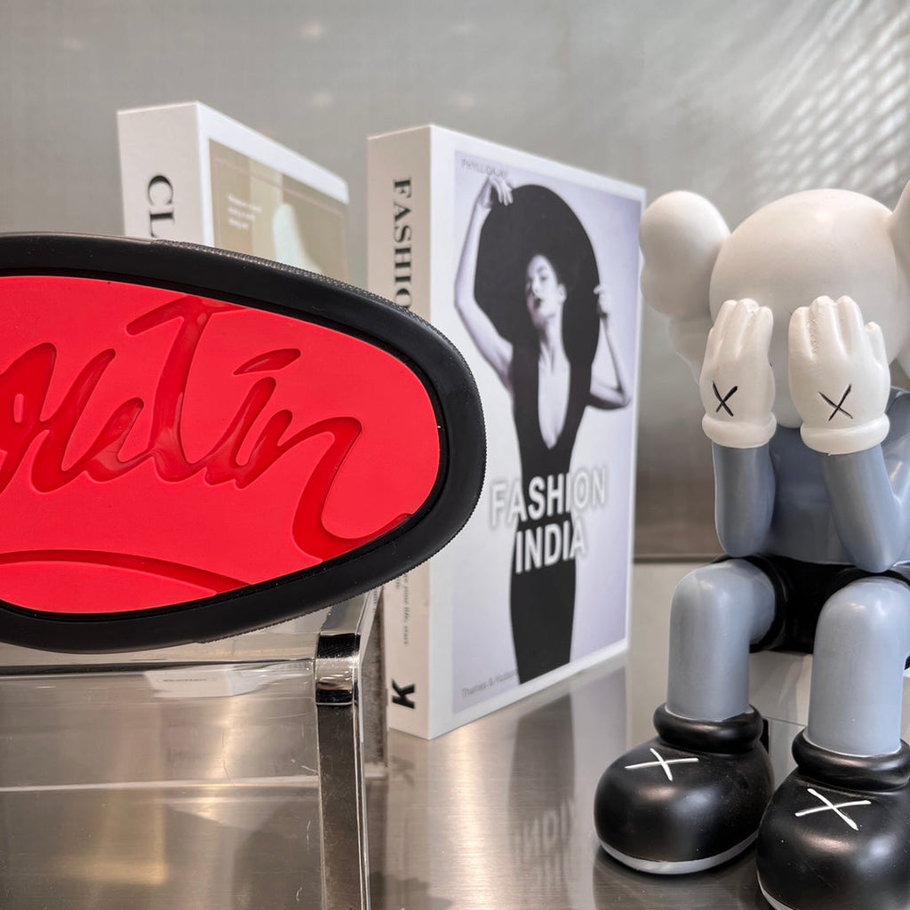 High-Top Studded Sneakers