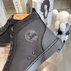 High-Top Studded Sneakers