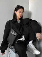 Togo Leather Chest Bag