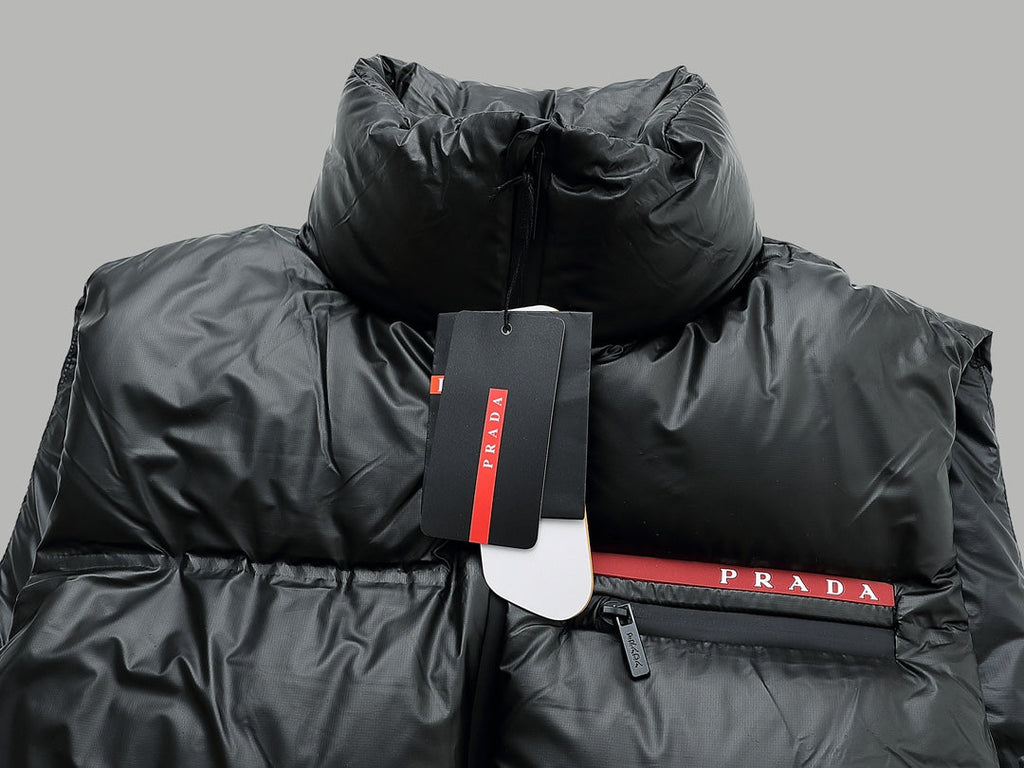 Glossy Goose Down Vest