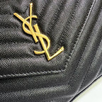 Quilted Leather Wallet on Chain